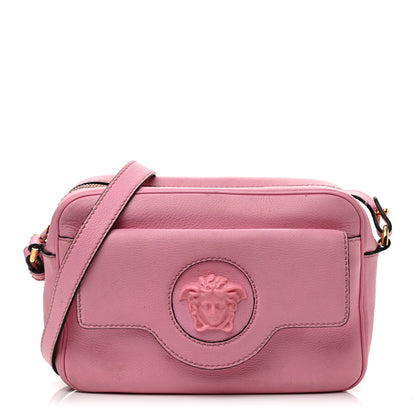 Versace Grained Calfskin Medusa Camera Bag Pink 1 of 16