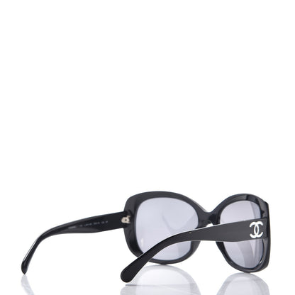 Chanel CC Polarized Sunglasses 5183 Black 4 of 10