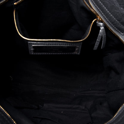 Balenciaga Agneau Classic Gold Hardware City Gris Fossile Anthracite 4 of 4