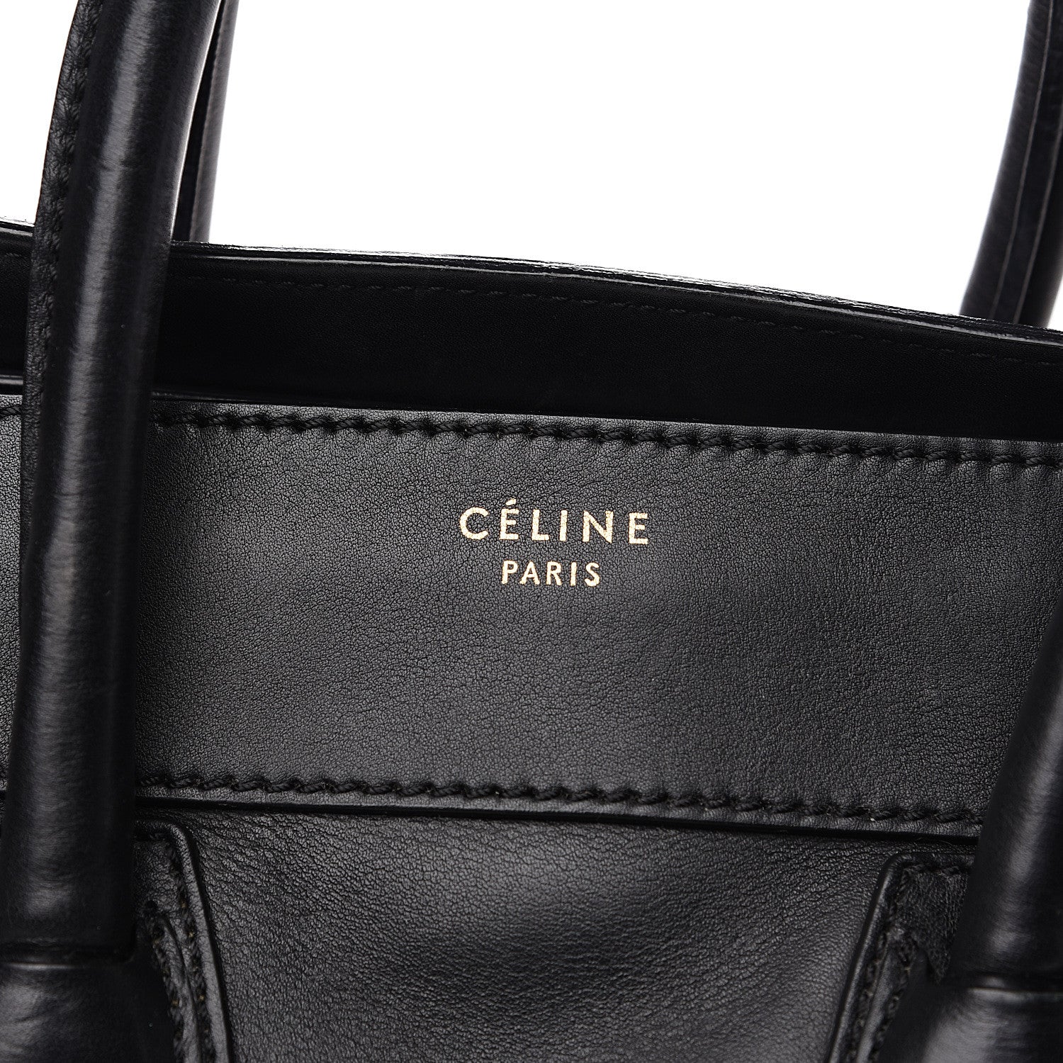 Celine Smooth Calfskin Mini Luggage Black 20 of 20