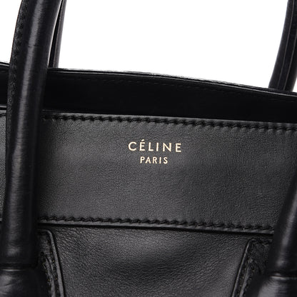 Celine Smooth Calfskin Mini Luggage Black 20 of 20