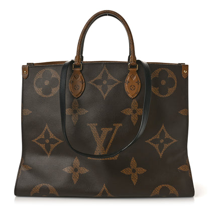 Louis Vuitton LOUIS VUITTON Reverse Monogram Giant Onthego GM 1 of 9