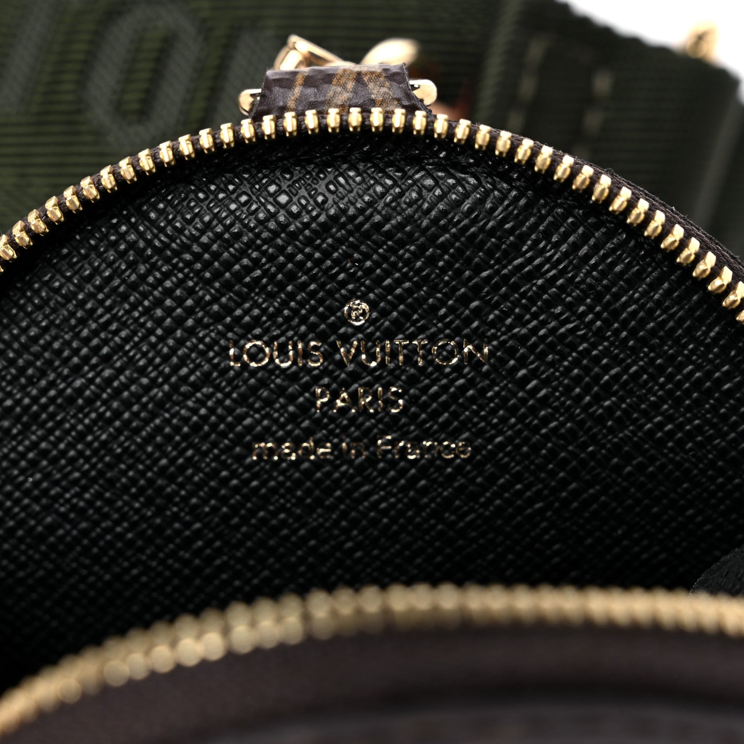 Louis Vuitton Monogram Multi Pochette Accessories Bandouliere Shoulder Strap Kaki 4 of 4