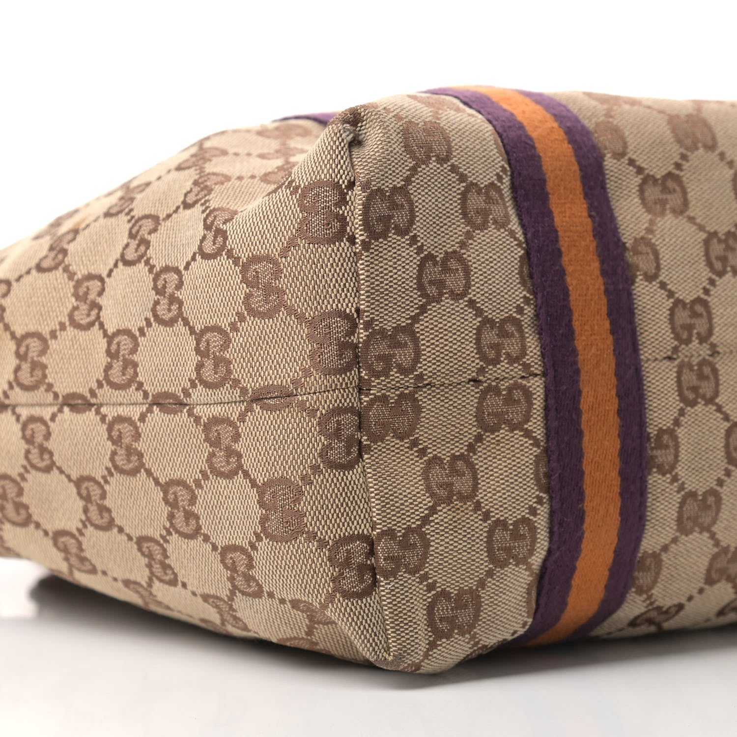 Gucci Monogram Medium Jolicoeur Tote Tan 8 of 13