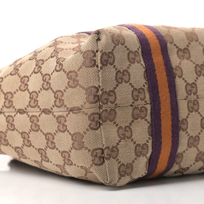 Gucci Monogram Medium Jolicoeur Tote Tan 8 of 13