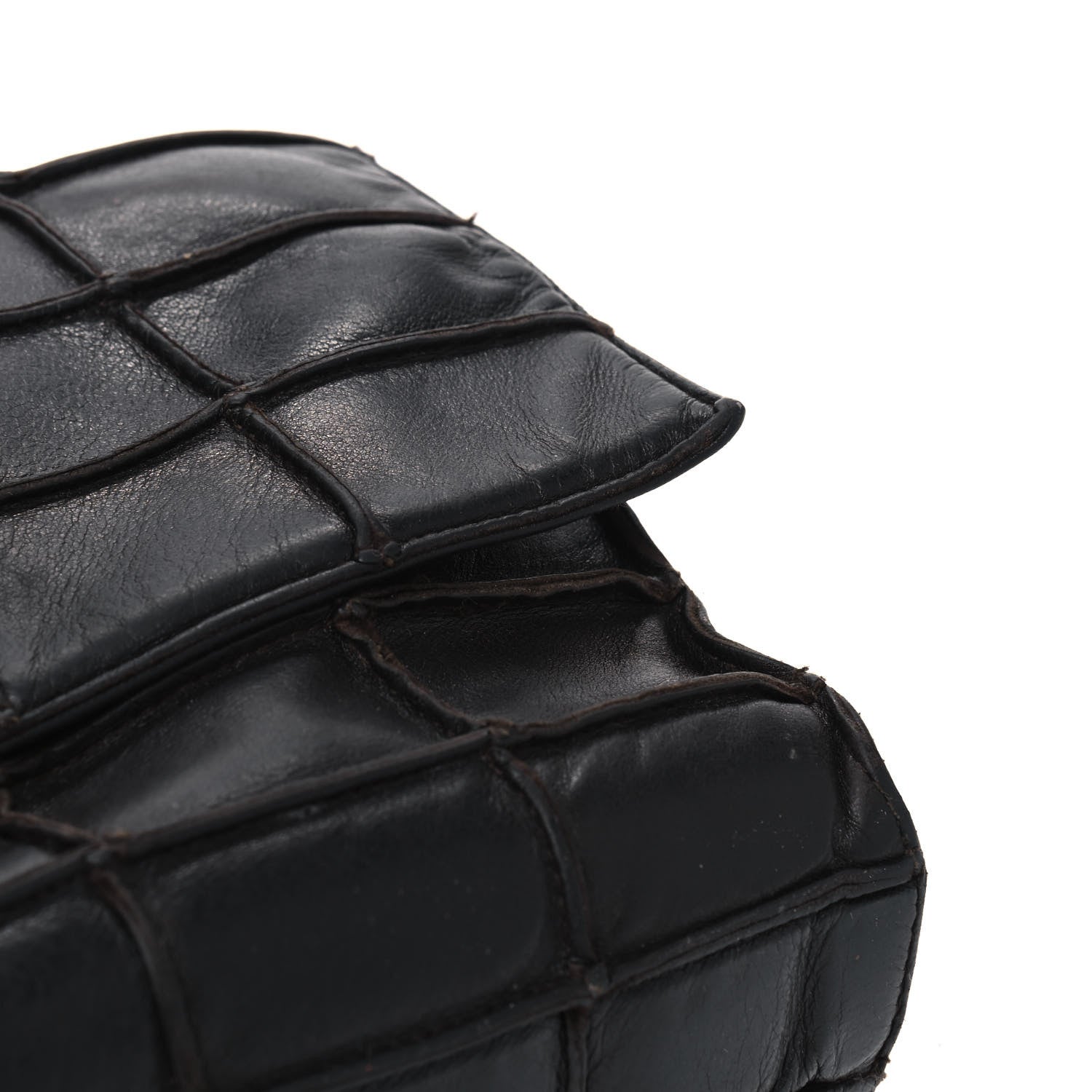 Chanel Lambskin Medium Patchwork Mademoiselle Single Flap Brown 11 of 14