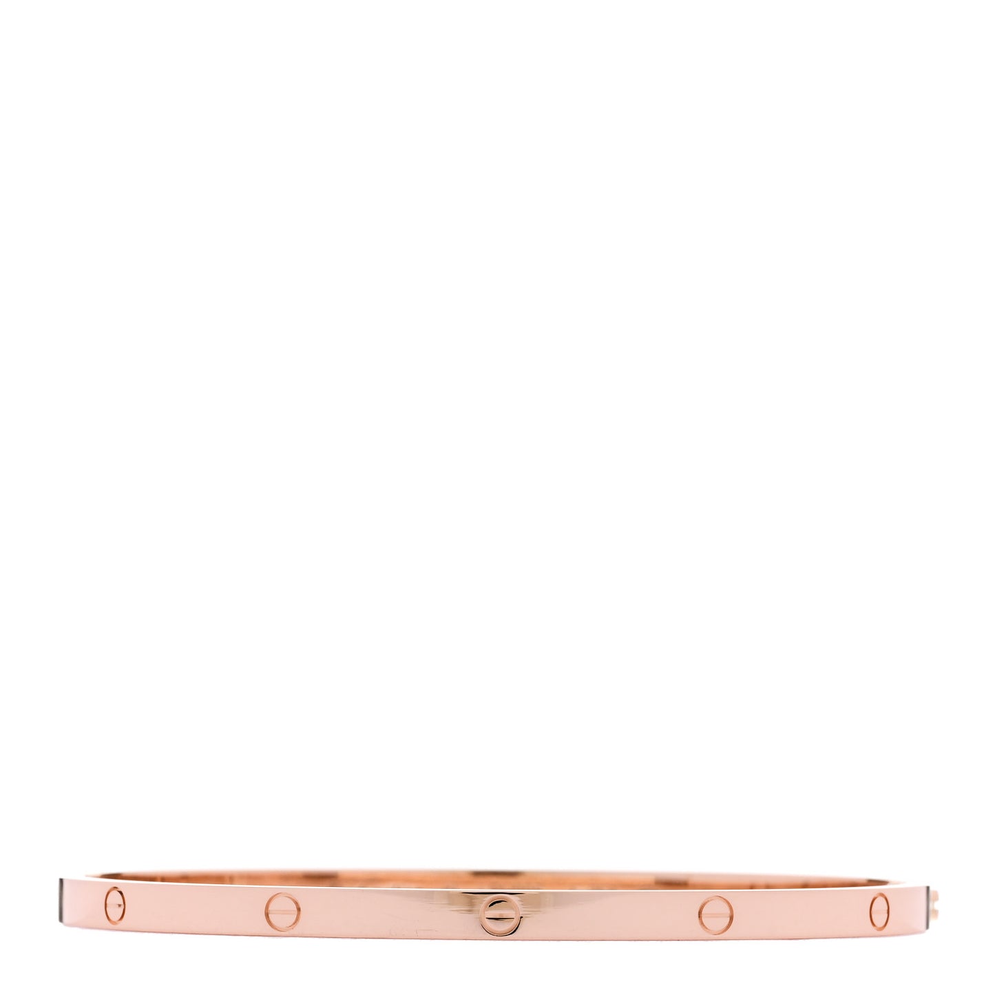 18K Pink Gold Small LOVE Bracelet 19