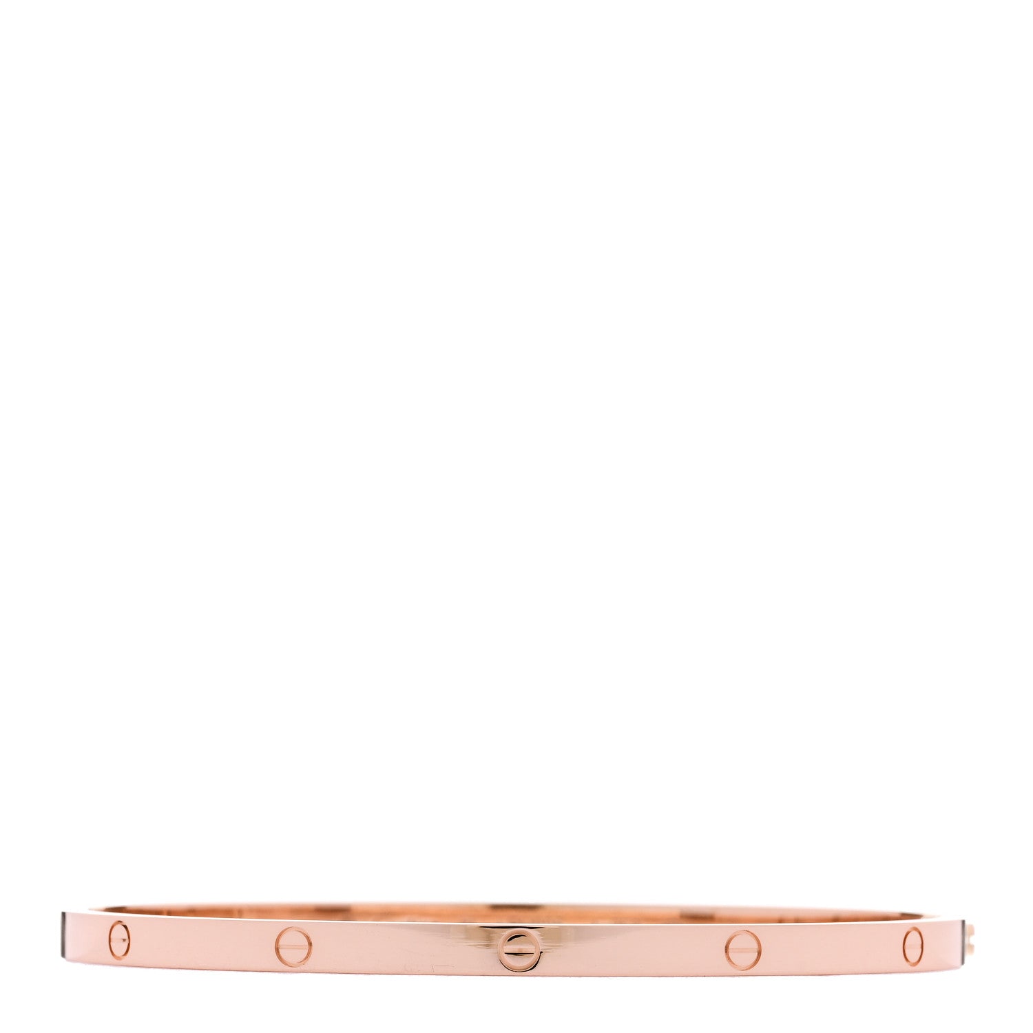 Cartier 18K Pink Gold Small LOVE Bracelet 19 1 of 6