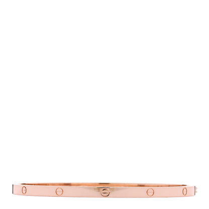 Cartier 18K Pink Gold Small LOVE Bracelet 19 1 of 6