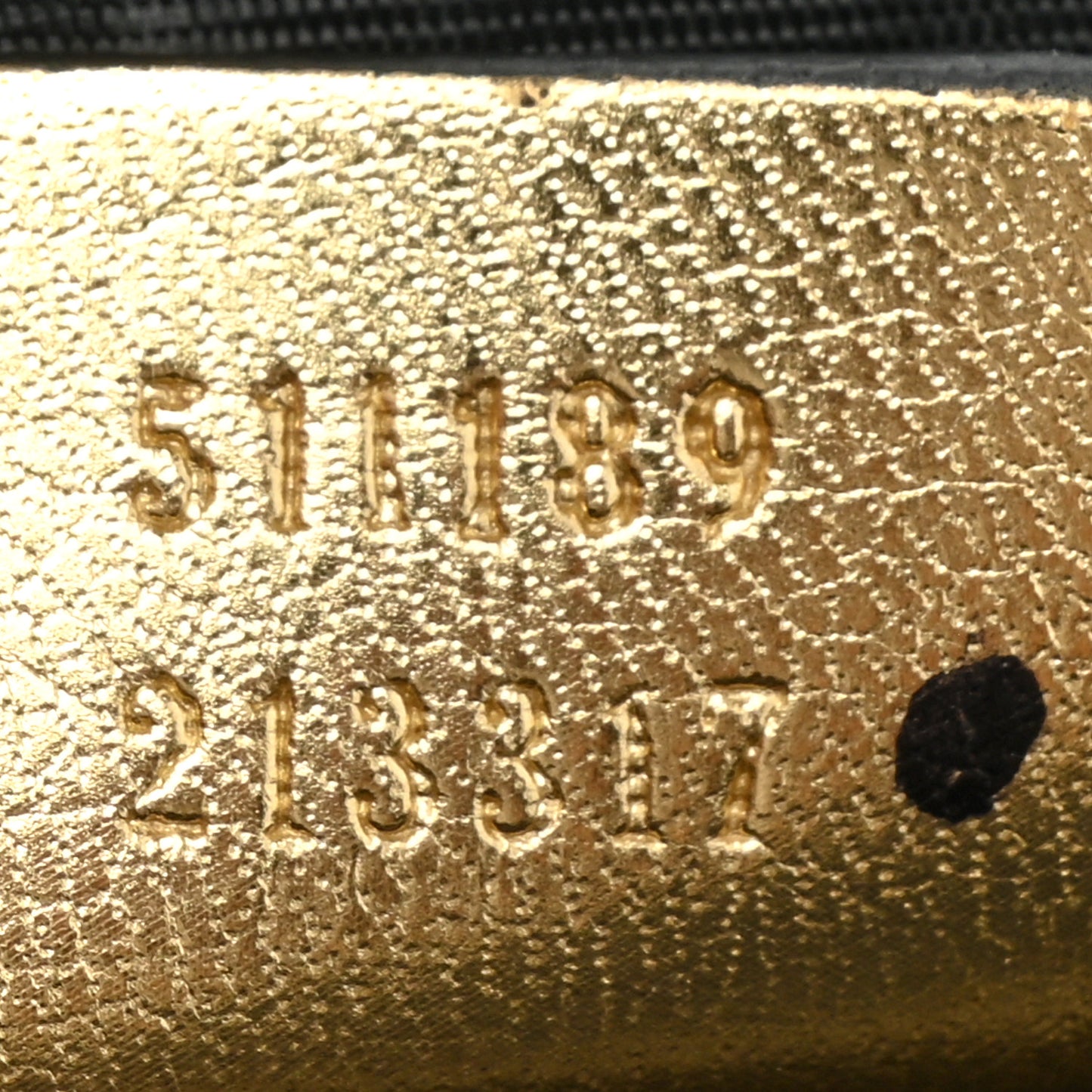 X SEGA Calfskin GUCCY Stars Mini Dome Shoulder Bag Gold