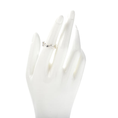 Tiffany Sterling Silver Paloma Picasso Narrow Olive Leaf Band Ring 52 6 2 of 4