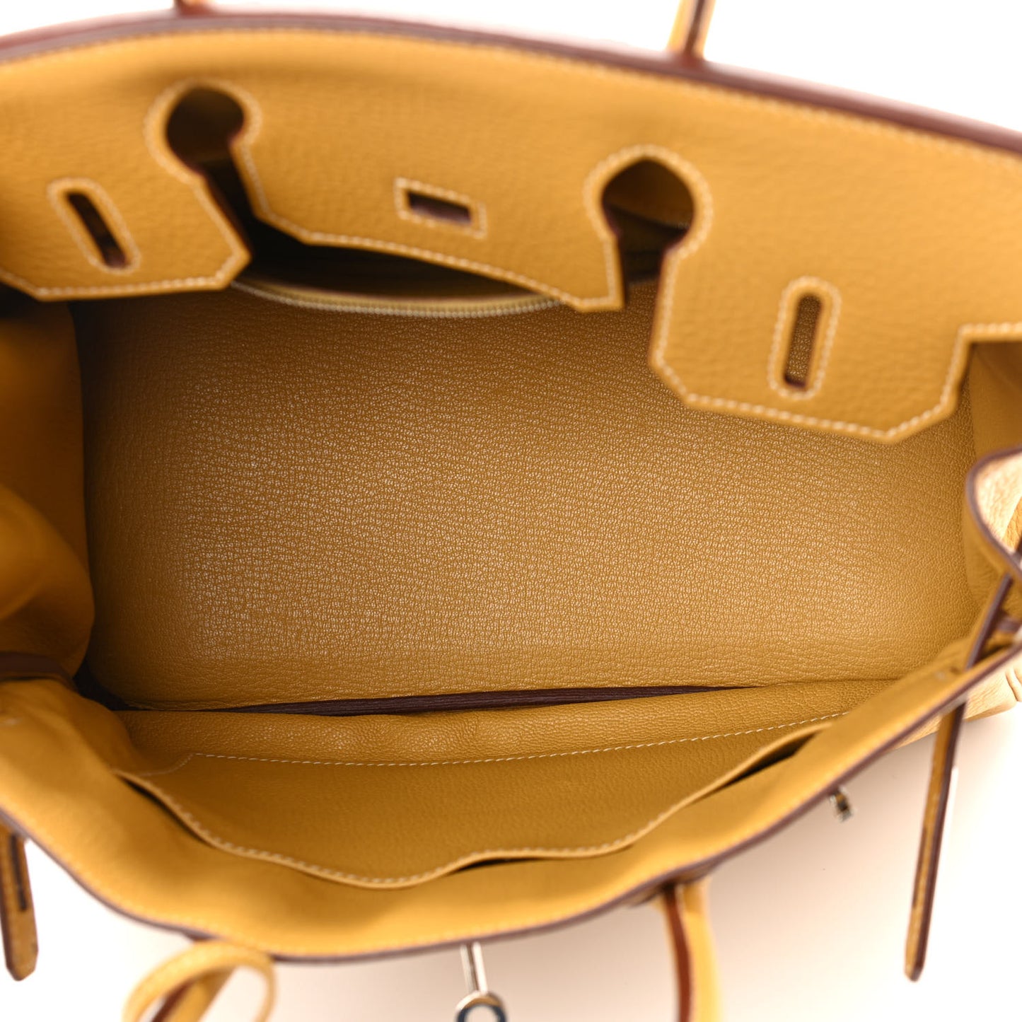 Taurillon Clemence Birkin 30 Curry