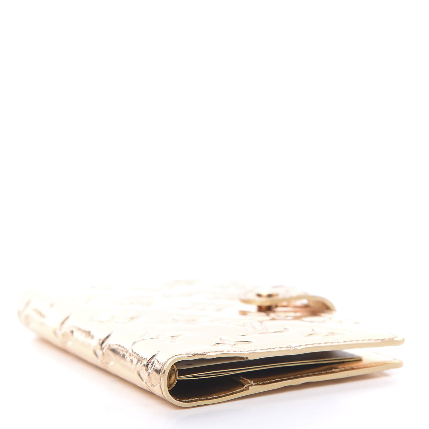 Monogram Miroir Small Ring Agenda Gold