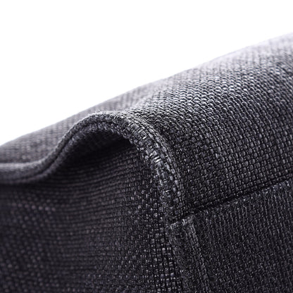 Chanel Woven Straw Raffia Large Deauville Tote Black 9 of 12