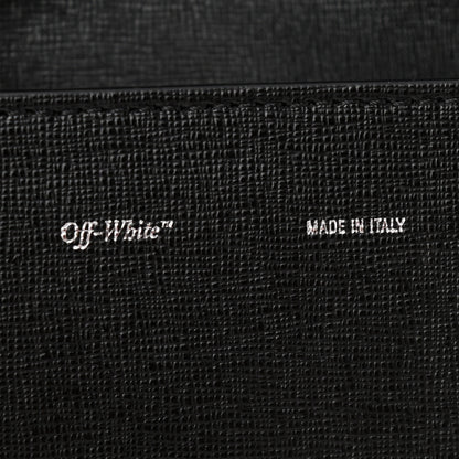 Off-White Calfskin Binder Clip Bag Black 6 of 9