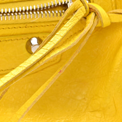 Balenciaga Agneau Classic Silver Hardware City S Jaune Soleil 11 of 19