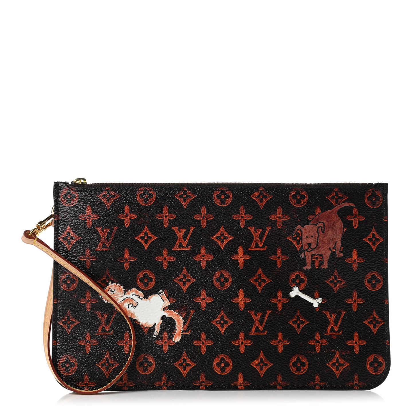 Catogram Neverfull MM GM Pochette Marron