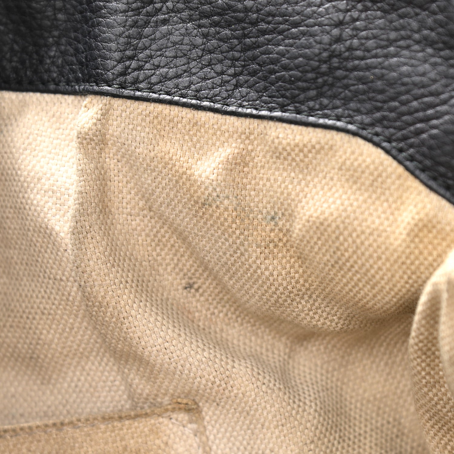 Gucci Pebbled Calfskin Large Soho Hobo Black 11 of 22