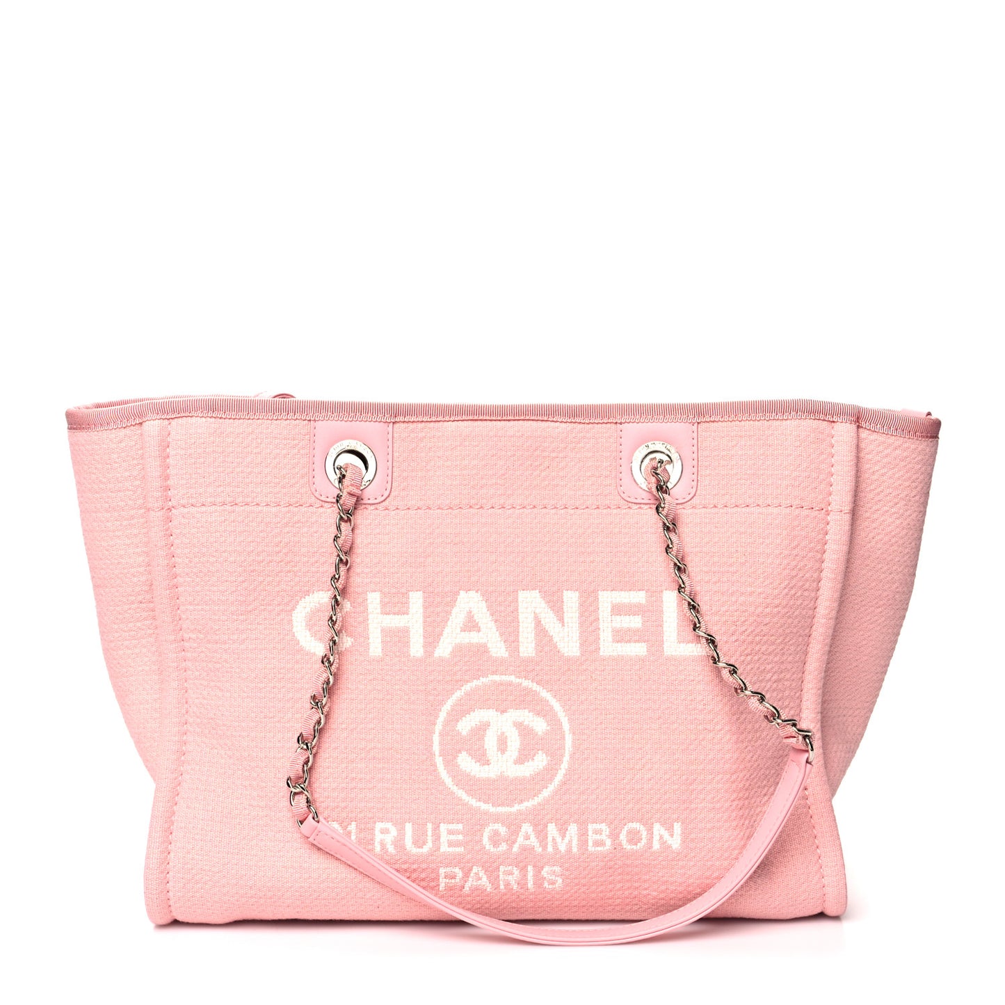 Mixed Fibers Small Deauville Tote Pink