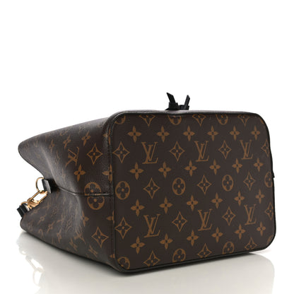 Louis Vuitton Monogram Neonoe MM Black 4 of 10