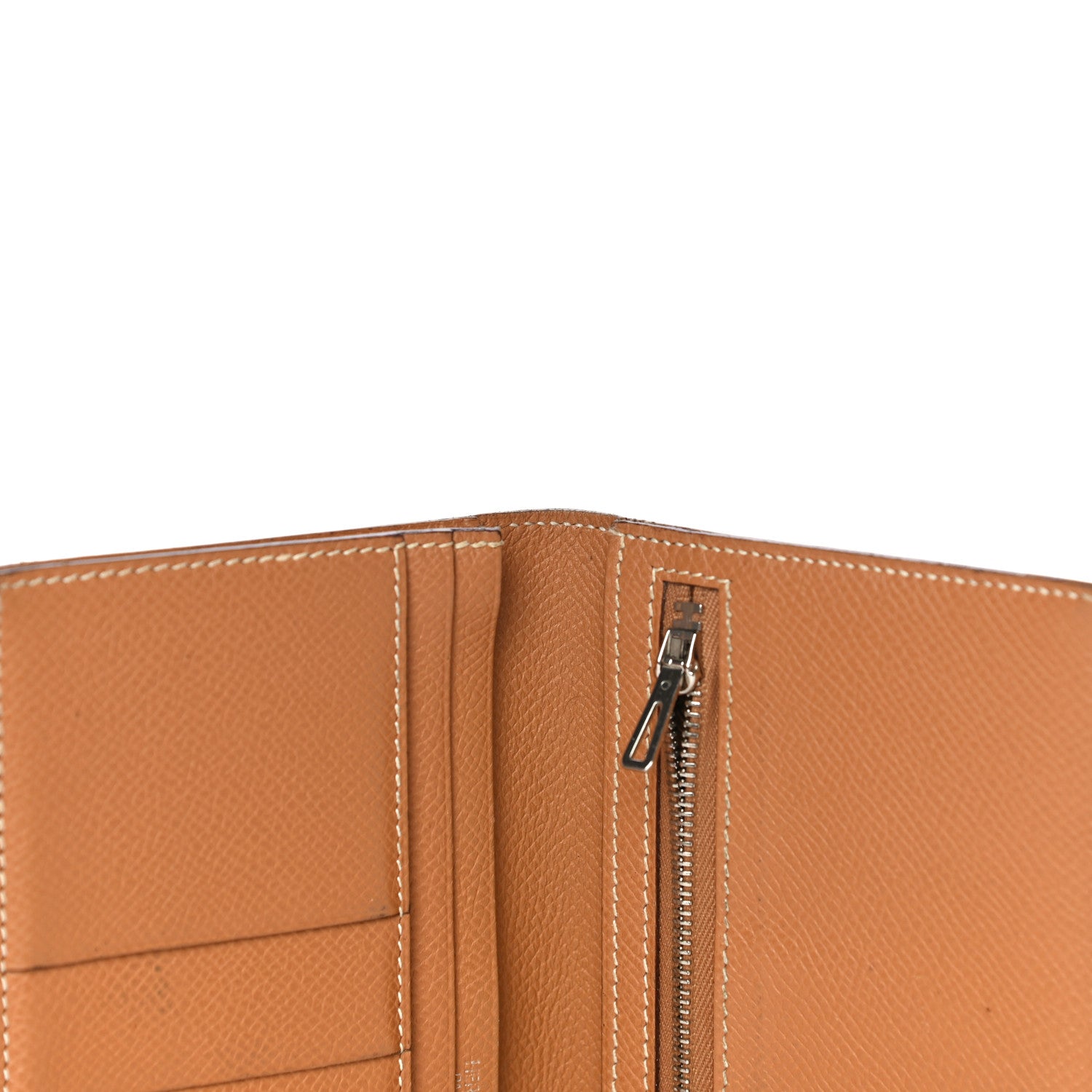 Hermes Epsom Bearn Gusset Wallet Gold 10 of 27