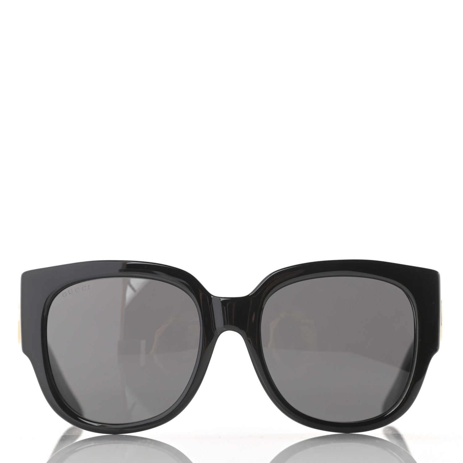 Gucci Acetate Square Frame Sunglasses GG0142SA Black 2 of 7