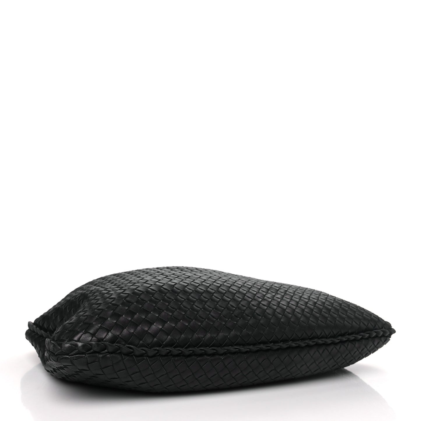 BOTTEGA VENETA Nappa Intrecciato Maxi Veneta Hobo Black