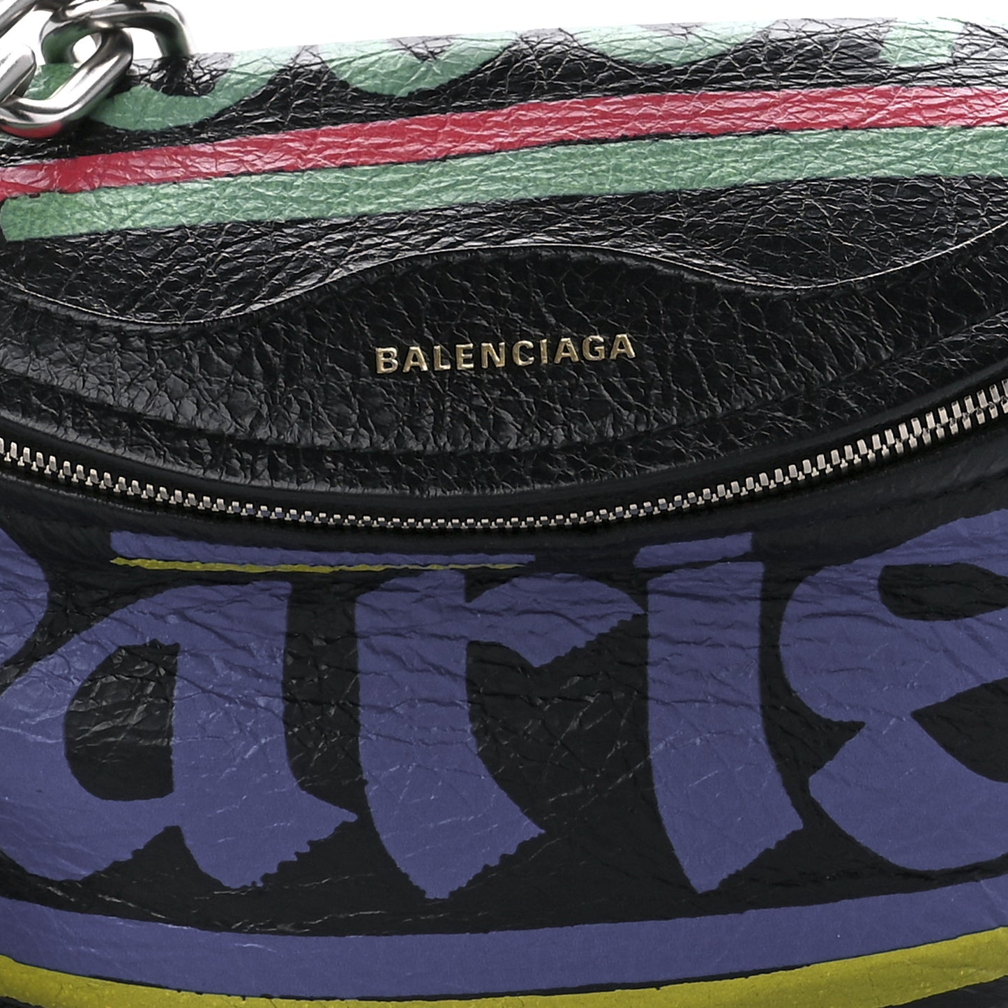 Agneau Arena Car Tag XXS Souvenir Belt Bag Black TBC