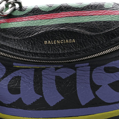 Balenciaga Agneau Arena Car Tag XXS Souvenir Belt Bag Black TBC 8 of 9
