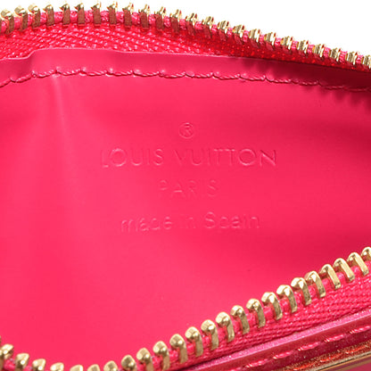 Louis Vuitton Vernis Pochette Key Pouch Rose Pop 7 of 8