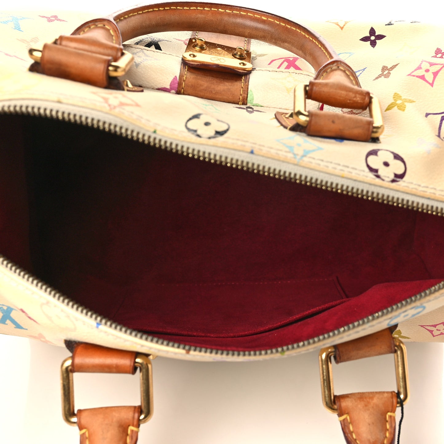 Monogram Multicolor Speedy 30 White