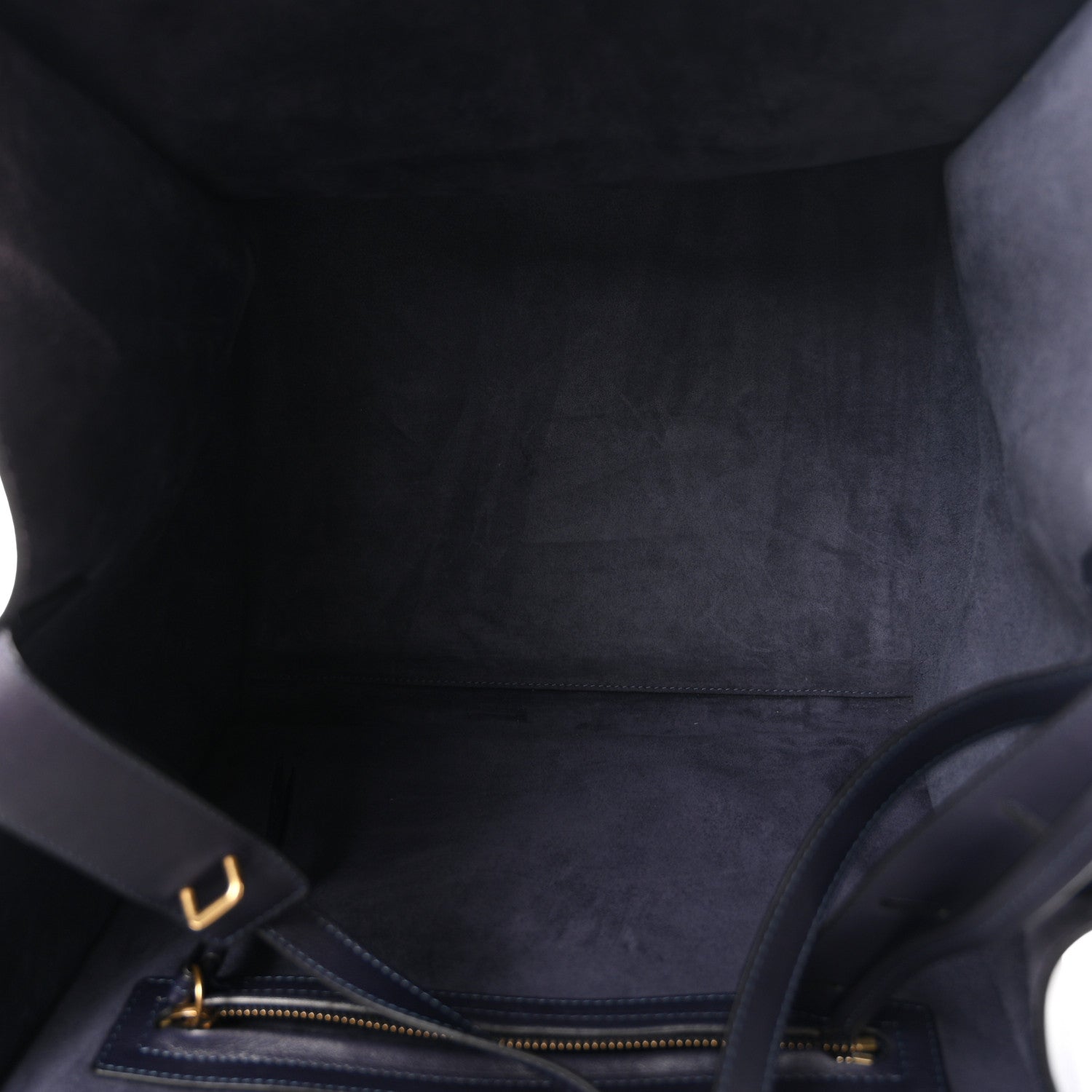 Celine Supple Calfskin Medium Phantom Luggage Indigo 5 of 12