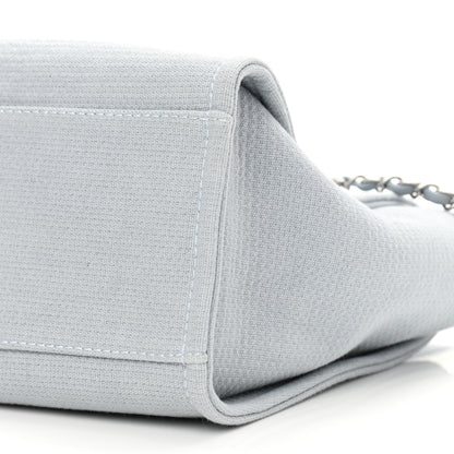 Chanel Mixed Fibers Small Deauville Tote Grey 10 of 11
