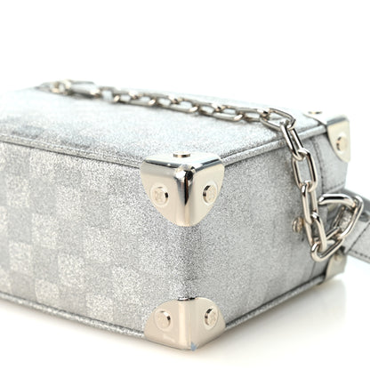 Louis Vuitton Damier Glitter Mini Soft Trunk Silver 9 of 9