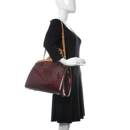 Louis Vuitton Vernis Brea GM Rouge Fauviste 2 of 11