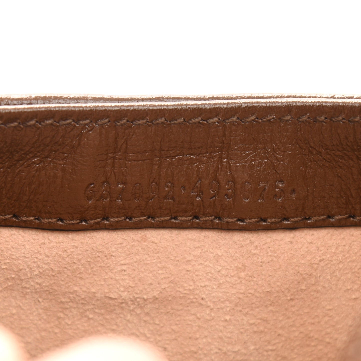 GG Supreme Monogram Azalea Calfskin Web Mini Jackie 1961 Hobo Beige Ebony Brown Sugar