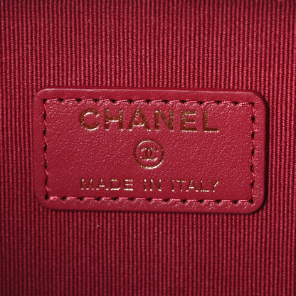 Chanel Caviar Quilted Twist Your Buttons Clutch With Chain Black 6 of 11