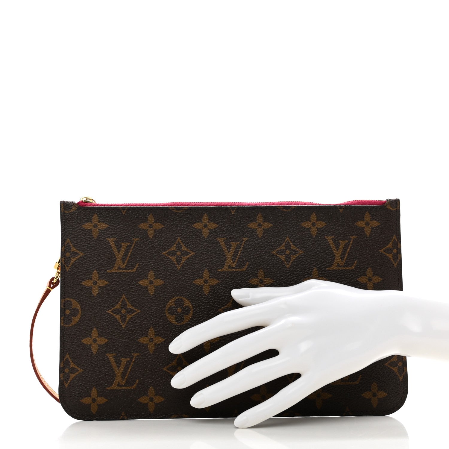 Louis Vuitton Monogram Neverfull MM GM Pochette Pivoine 2 of 6