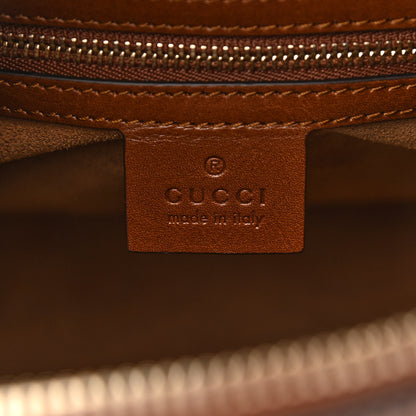 Gucci GG Supreme Monogram Small Zip Top Tote Beige Tuscany 7 of 15