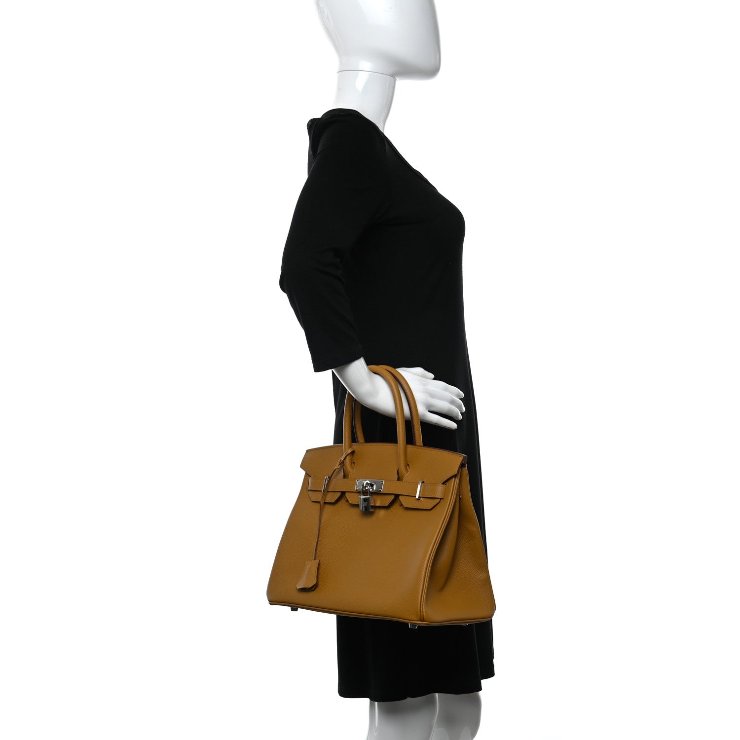 Hermes Epsom Birkin 30 Sesame 2 of 11