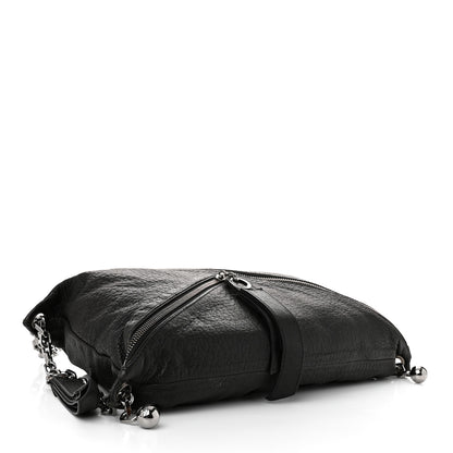 Christian Louboutin Nappa Okapi Medium Trophe Shoulder Bag Black 4 of 10