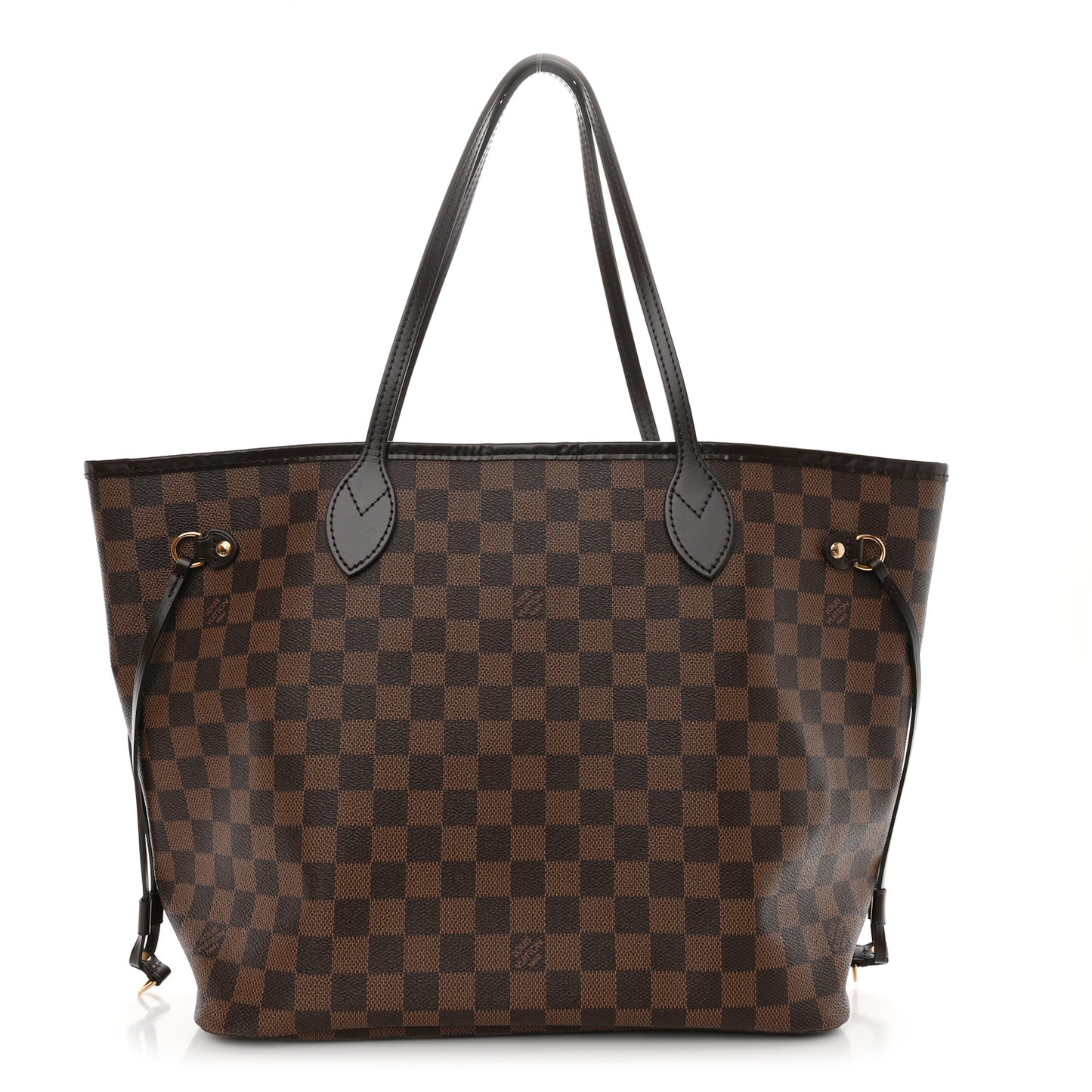 Damier Ebene Neo Neverfull MM Rose Ballerine
