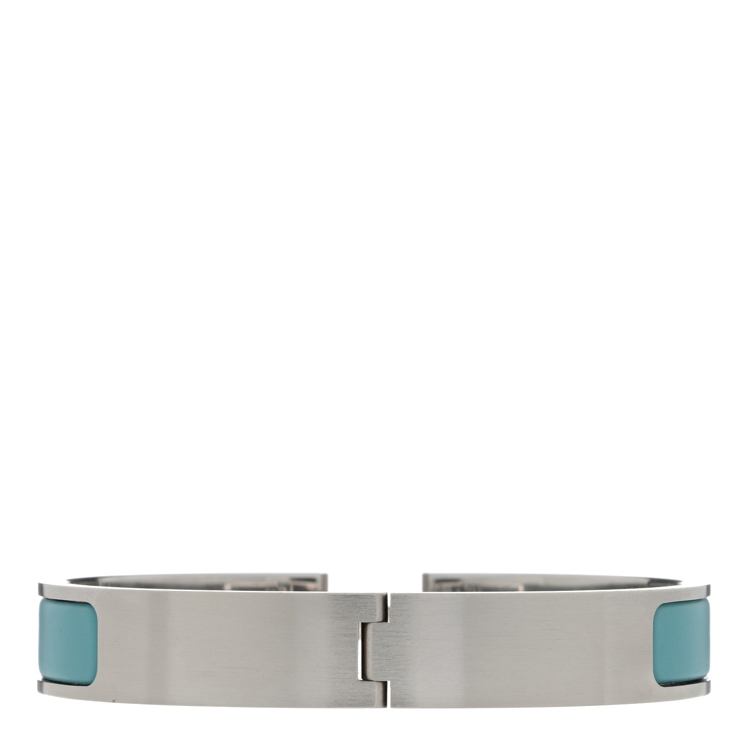 Hermes Enamel Narrow Clic Clac HH Bracelet GM Lagon 2 of 3