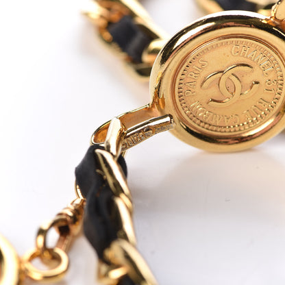 Chanel Lambskin Triple Chain Link CC Belt Gold 6 of 7