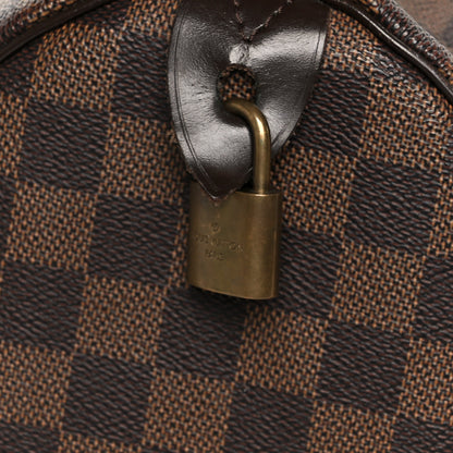 Louis Vuitton Damier Ebene Speedy 30 8 of 14