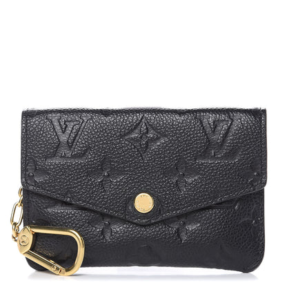Louis Vuitton Empreinte Key Pouch Black 1 of 7