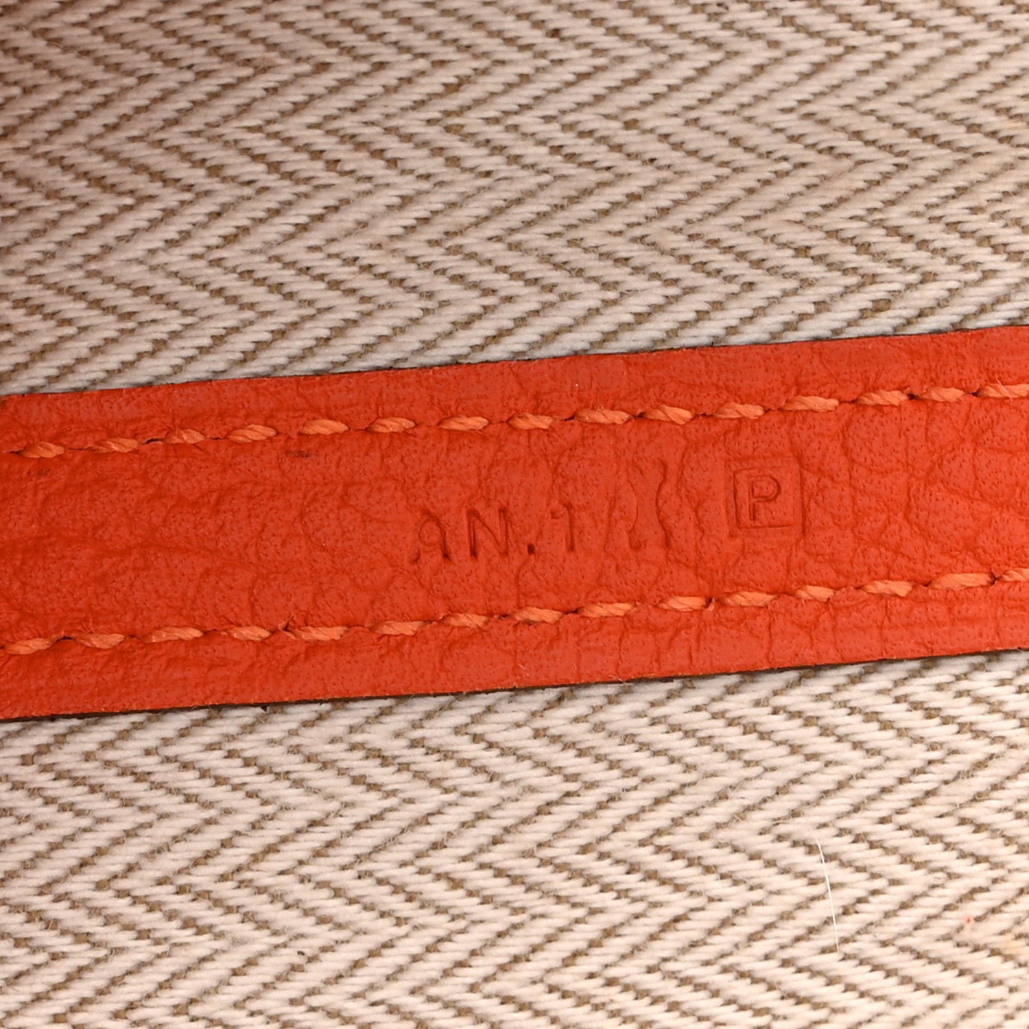 Hermes Vache Country Garden Party 36 MM Orange 7 of 10