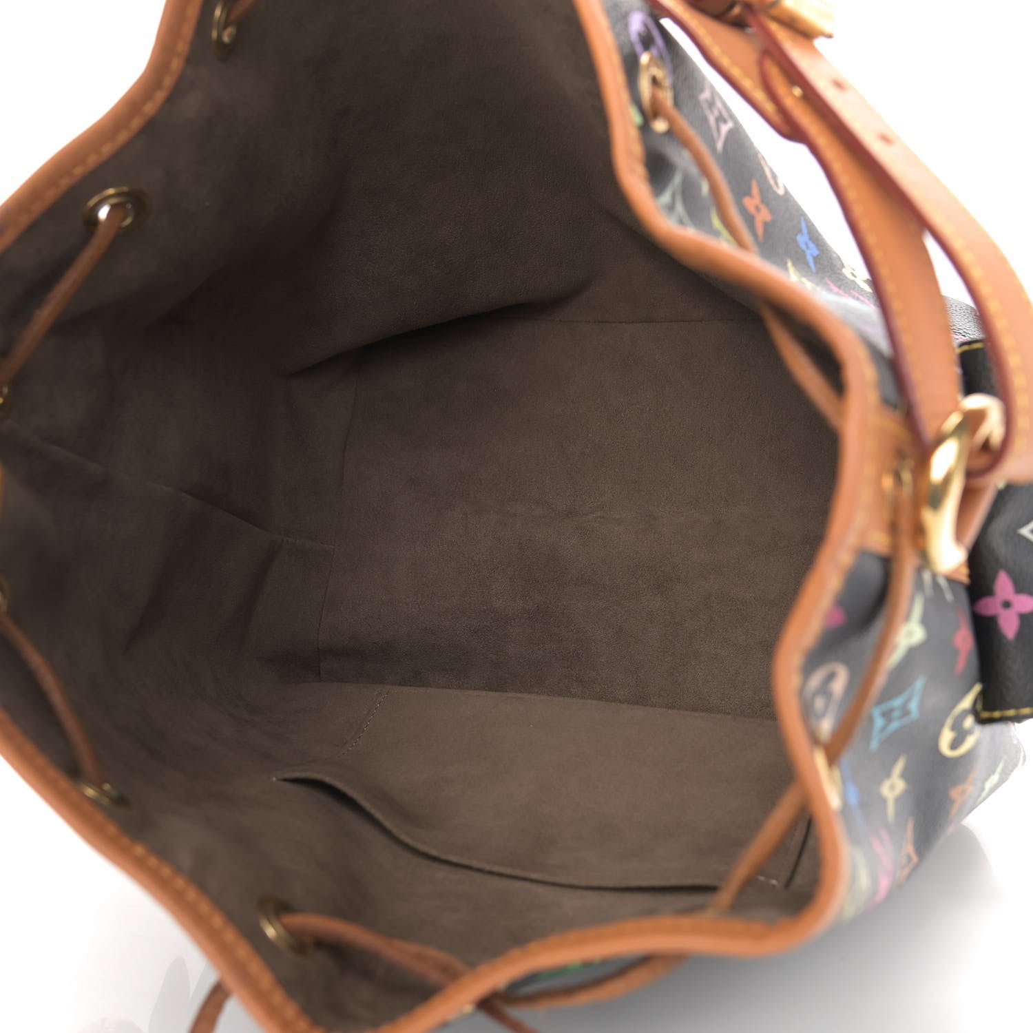 Louis Vuitton Monogram Multicolor Petit Noe Black 6 of 12
