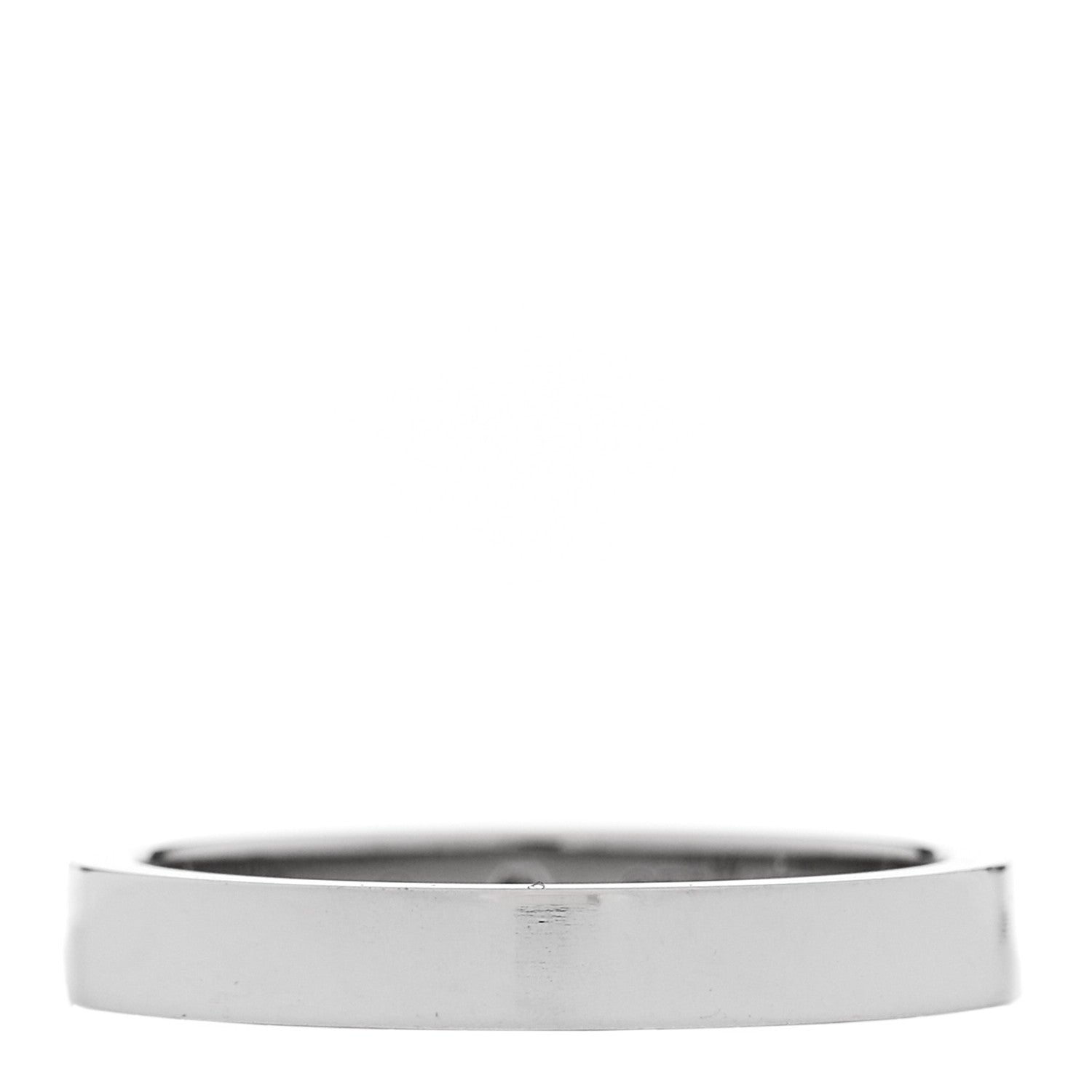 Cartier Platinum 2 Diamond 3mm C De Cartier Wedding Band Ring 54 7 3 of 5