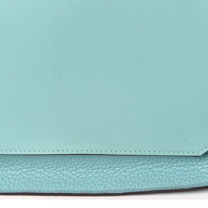 Hermes Swift Taurillon Clemence Jypsiere 28 Bleu Atoll 13 of 15